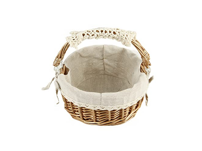 Panier de Pique-nique avec Table Portable Support de Rangement en Cuir pour Pain Sans Moq Le Meilleur