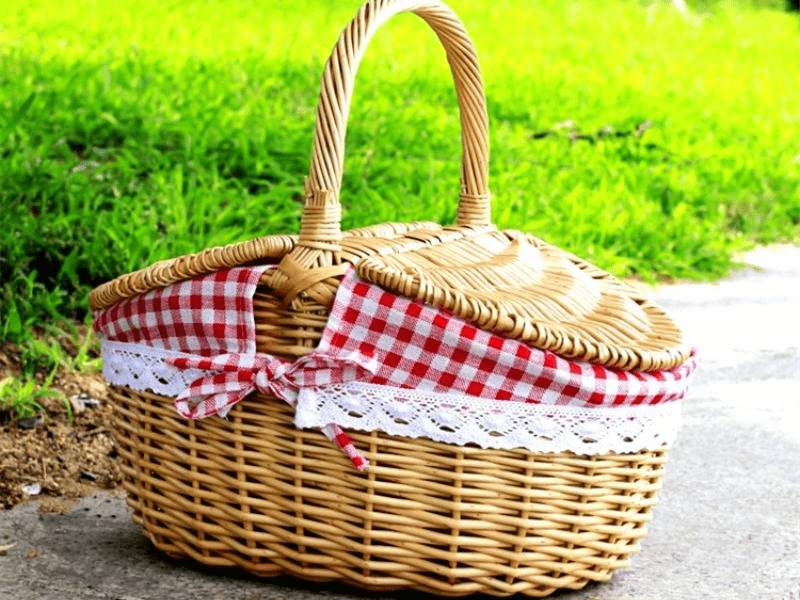 Panier en Osier Traditionnel
