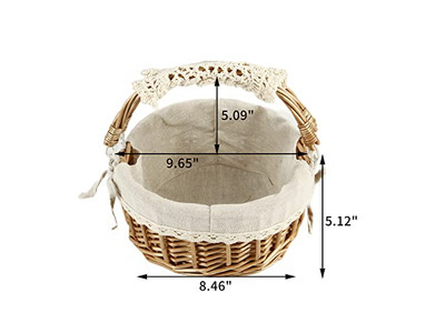 Panier de Pique-nique avec Table Portable Support de Rangement en Cuir pour Pain Sans Moq Le Meilleur