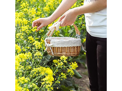 Panier de Pique-nique avec Table Portable Support de Rangement en Cuir pour Pain Sans Moq Le Meilleur